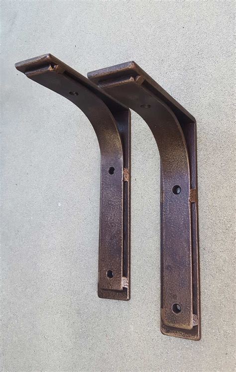 heavy duty angle brackets.